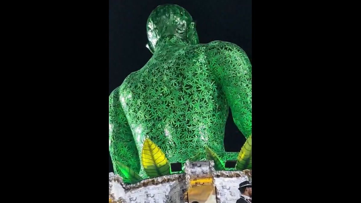Águia de Ouro destaca ala cannabis em desfile inspirado em Amsterdã